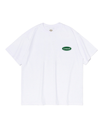 A-MOOD ロゴ半袖Tシャツ(ホワイト)