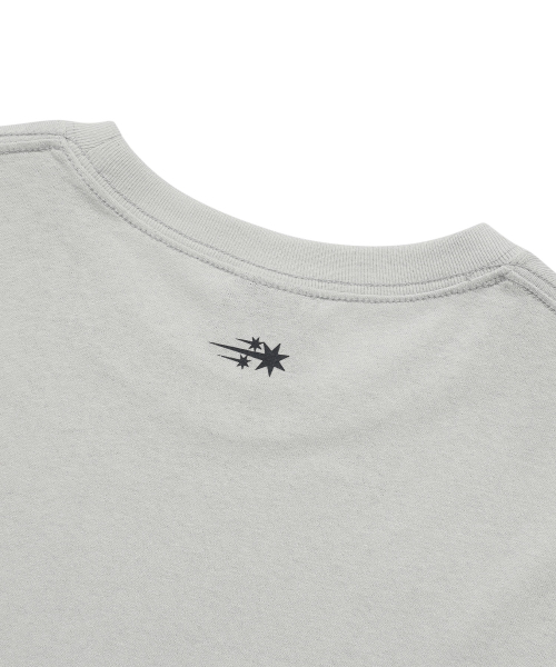 NICE GHOST CLUB(ナイスゴーストクラブ)の「サッドエンジェルス スター TEE_グレー(NG2FMUT526A)(Tシャツ/カットソー・レディース・グレー・S/M/L)」の6枚目の写真