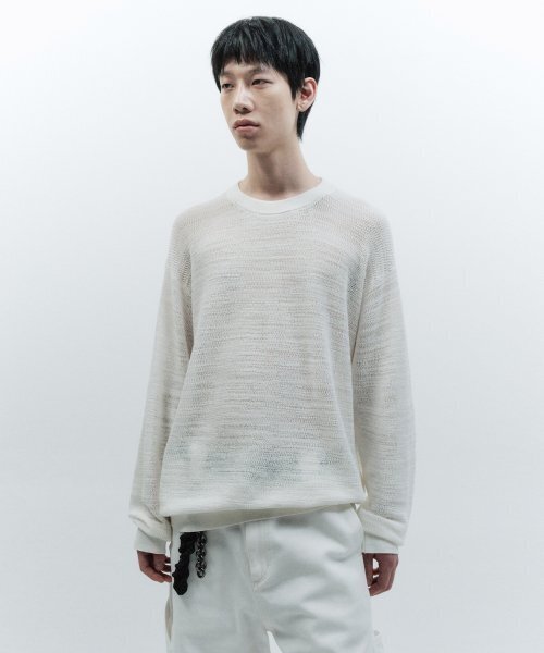 Light shear knit — футболка OFF WHITE (лайт шиа)