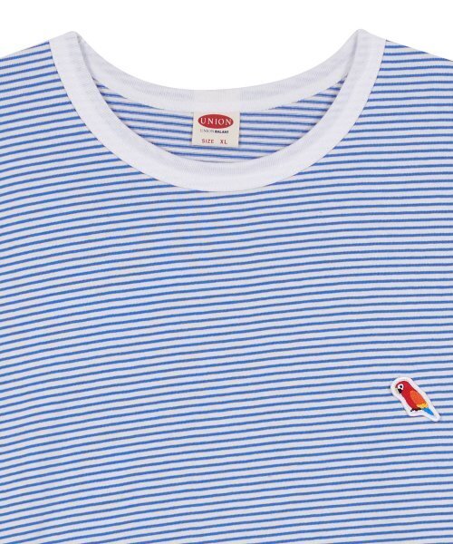 UNION BALANT（ユニオンバランテ）の「ペリカンストライプTシャツブルー（Tシャツ/カットソー・メンズ・その他・L）」の4枚目の写真