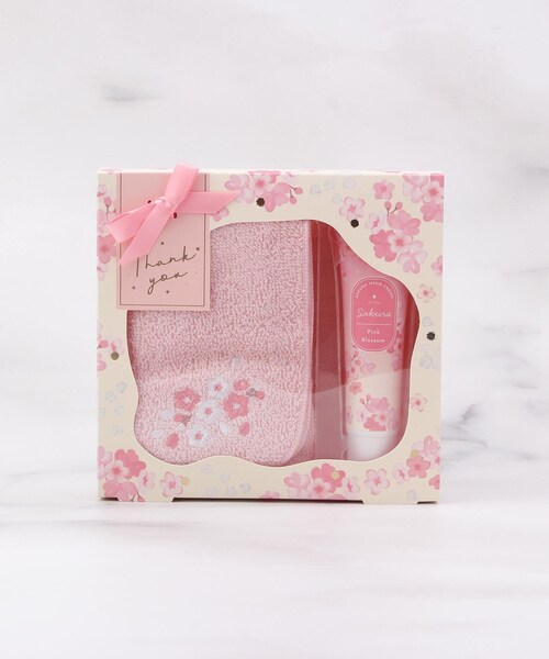 リトリ さくら ハンカチギフトセット（化粧水）｜one'sterrace（ワンズ