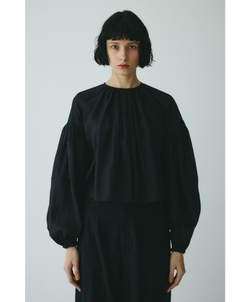 HeRIN.CYE（ヘリンドットサイ）の「Volume sleeve blouse　　ボリュームスリーブブラウス（シャツ/ブラウス・レディース・ピンク/オフホワイト/ブラック・FREE）」の11枚目の写真