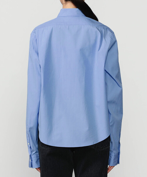 THE SHINZONE（ザ　シンゾーン）の「THE SHINZONE | SHORT PECK SHIRT WOMEN（シャツ/ブラウス・レディース・イエロー/ブルー/ホワイト・F）」の11枚目の写真