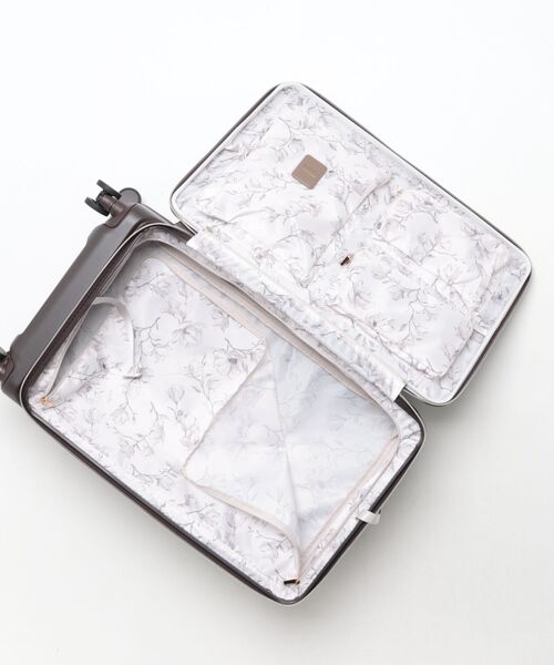 Jewelna Rose(ジュエルナローズ)の「エルダートローリー Lサイズ 87L 05403(スーツケース/キャリーバッグ・レディース・ブラウン/グレイッシュベージュ・FREE)」の12枚目の写真