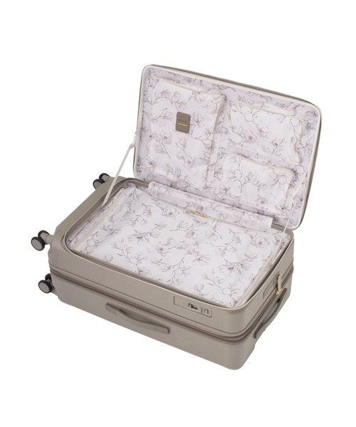 Jewelna Rose(ジュエルナローズ)の「エルダートローリー Lサイズ 87L 05403(スーツケース/キャリーバッグ・レディース・ブラウン/グレイッシュベージュ・FREE)」の21枚目の写真