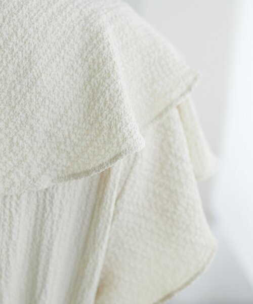 DISCOAT(ディスコート)の「【SS先行予約】ジャガードフリルサロペット(サロペット/オーバーオール・レディース・ブラック/アイボリー/モカ・PS/FREE)」の21枚目の写真