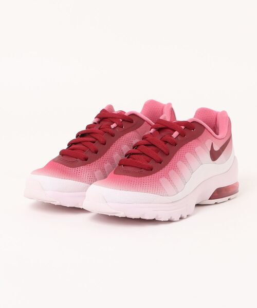 NIKE（ナイキ）の「NIKE ナイキ WMNS AIR MAX INVIGOR レディーススニーカー(ウィメンズエアマックスインビガー)（スニーカー・レディース・ホワイト系その他/レッド・22.5cm/23.0cm/23.5cm/24.0cm/24.5cm/25.0cm/25.5cm）」の2枚目の写真