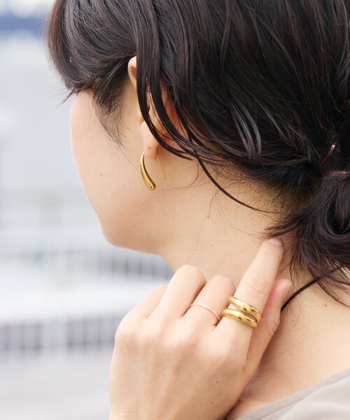 RIVE DROITE（リヴドロワ）の「【R.good（アールドットグッド）】ドロップピアス（ピアス（両耳用）・レディース・シルバー/ゴールド・FREE）」の10枚目の写真