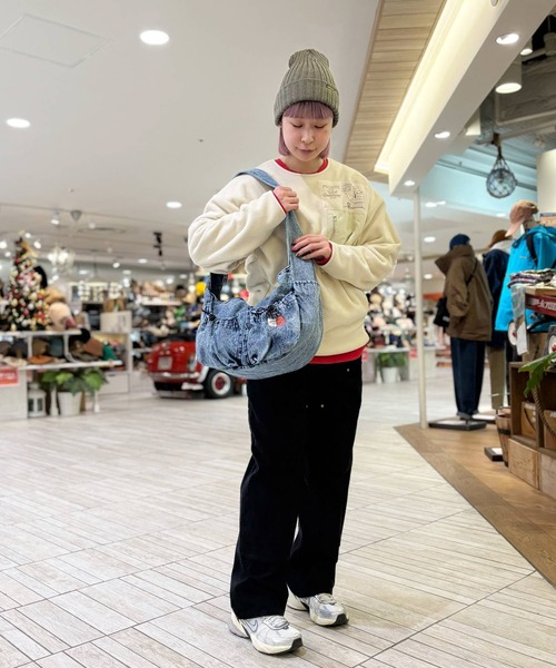 OLD BETTY'S(オールドベティーズ)の「【日本製】オールドベティーズ【OLD BETTY'S】Denim Vintage Look Shoulder Bag(ショルダーバッグ・レディース・インディゴブルー・FREE)」の3枚目の写真