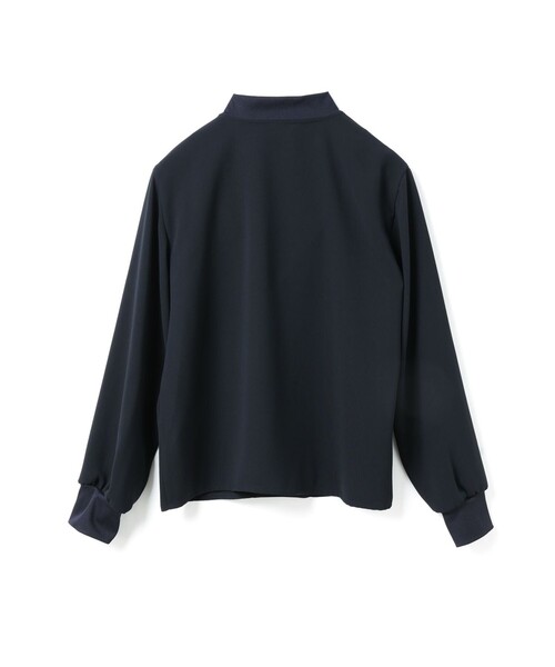 mizuiroind（ミズイロインド）の「mizuiro ind ブルゾンライクシャツ（シャツ/ブラウス・レディース・オフホワイト/ネイビー/ブラック・FREE）」の19枚目の写真