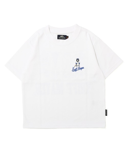 KRIFF MAYER Kid's Collection(クリフメイヤーキッズコレクション)の「【抗ピリング・接触冷感・吸汗速乾】冷感ベースボールT(Laundry)(Tシャツ/カットソー・キッズ・オフホワイト/ライトグリーン/ネイビー/イエロー/チャコール・170/160/150/140/130/120)」の14枚目の写真