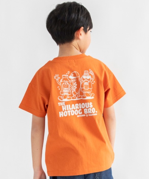 DRC branshes(ディーアールシーブランシェス)の「【DRC】アソートグラフィック半袖Tシャツ(Tシャツ/カットソー・キッズ・ライム/ホワイト/その他1/ベージュ/オレンジ/パープル/その他2/その他3/ブラック/ブルーグレー/フューシャピンク/チャコールグレー・160/100/110/120/130/140/150)」の9枚目の写真