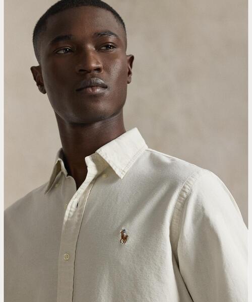 POLO RALPH LAUREN(ポロ ラルフ ローレン)の「クラシック フィット オックスフォード シャツ(シャツ/ブラウス・メンズ・ナチュラル・L/M/S/XL/XS/XXL)」の5枚目の写真