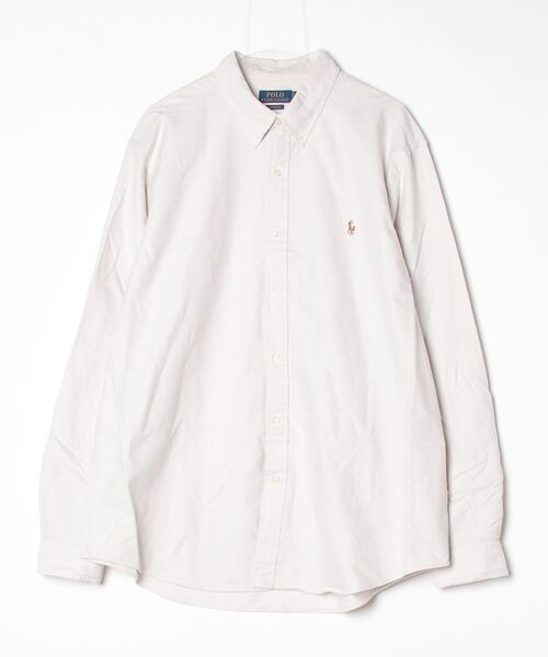 POLO RALPH LAUREN(ポロ ラルフ ローレン)の「クラシック フィット オックスフォード シャツ(シャツ/ブラウス・メンズ・ナチュラル・L/M/S/XL/XS/XXL)」の7枚目の写真