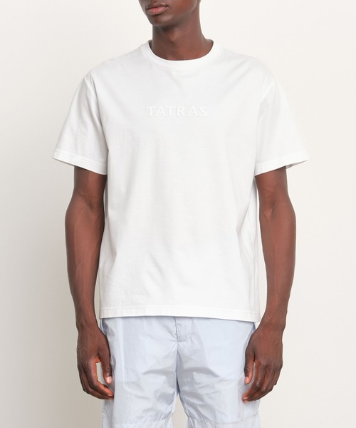 TATRAS(タトラス)の「TATRAS(タトラス) PILADE ピラデ(Tシャツ/カットソー・メンズ・ブラック/ホワイト・5/4/3/2/1)」の1枚目の写真