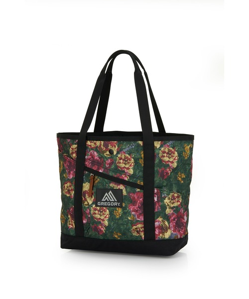 GREGORY(グレゴリー)の「ティーニートート TEENY TOTE V2 ボタニカルタペストリー(トートバッグ・メンズ・レッド系その他・ONE SIZE)」の1枚目の写真