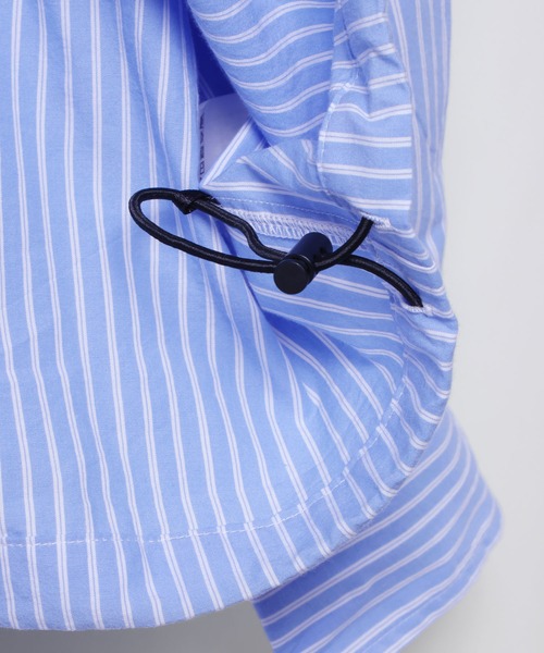 ALAND(エーランド)の「【UNISEX】ALAND/ストライプWビッグシャツ(シャツ/ブラウス・レディース・ブルー/ピンク・MEDIUM/LARGE)」の22枚目の写真