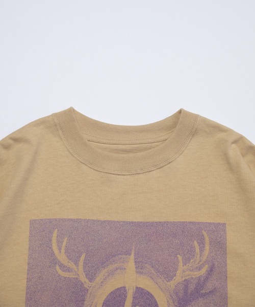 F/CE. （エフシーイー）の「F/CE. MY QUEEN BY M.ENOMOTO T / エフシーイー マイ クイーン バイ マリコ・エノモト ティー（Tシャツ/カットソー・メンズ・チャコール/ベージュ/ホワイト・SMALL/X-LARGE/LARGE/MEDIUM）」の9枚目の写真