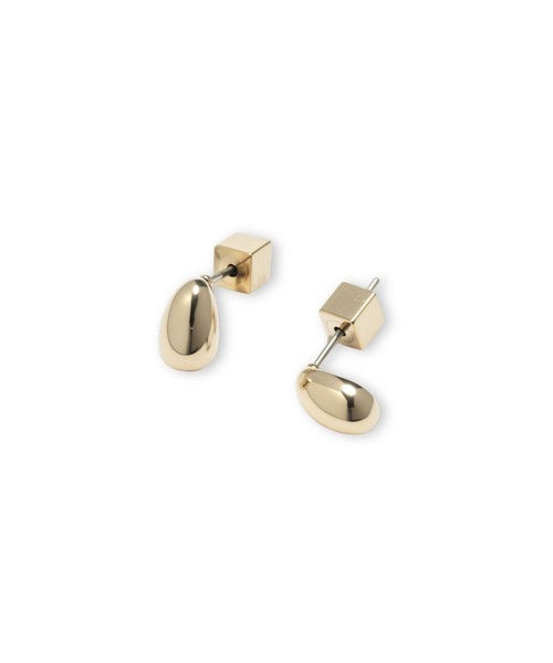 Lyvi(ライビィ)の「Drop Form Piercing / 金属アレルギー対応(ピアス(両耳用)・レディース・シルバー/ゴールド・FREE)」の14枚目の写真