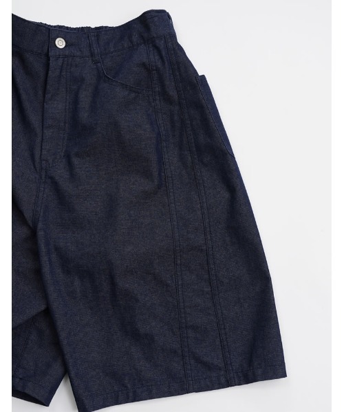 Re:EDIT（リエディ）の「[2026S/S COLLECTION]コットン混デニムハーフパンツ（その他パンツ・レディース・ネイビー/ピンク/ブラウン・MEDIUM）」の18枚目の写真