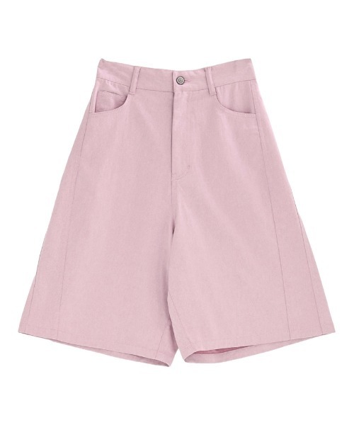 Re:EDIT（リエディ）の「[2026S/S COLLECTION]コットン混デニムハーフパンツ（その他パンツ・レディース・ネイビー/ピンク/ブラウン・MEDIUM）」の20枚目の写真