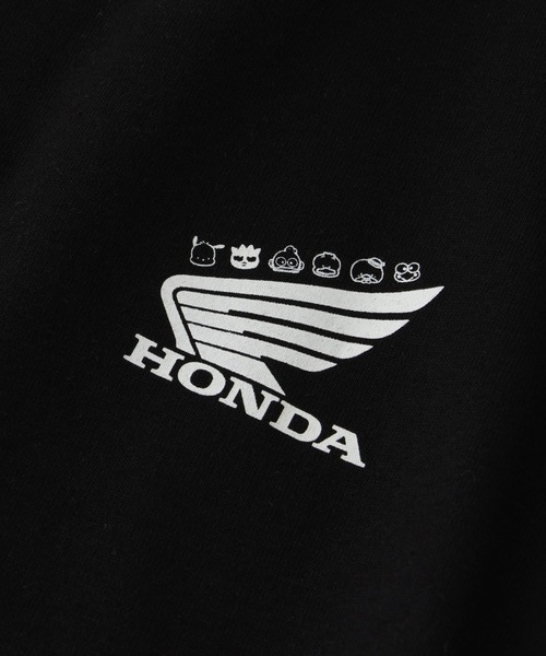 sanrio(サンリオ)の「【SANRIO/サンリオ】×【HONDA/ホンダ】フロッキー&サガラ刺繍 アートワークデザイン 半袖Tシャツ(Tシャツ/カットソー・メンズ・スミクロ/サックスブルー/ブラック/オフホワイト・M/L/LL)」の15枚目の写真
