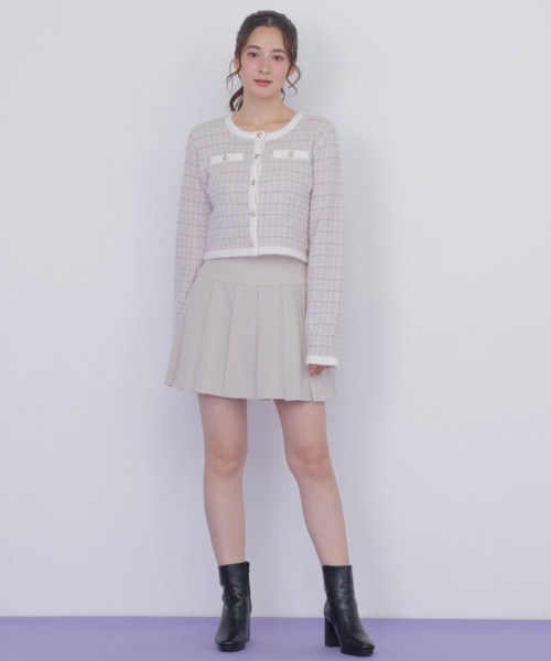 JILL by JILL STUART(ジルバイジルスチュアート)の「セットアップ対応プリーツミニスカート(スカート・レディース・ベージュ/ブラウン/グレー/モカ・MEDIUM/SMALL)」の17枚目の写真