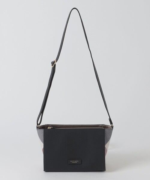 BLUE LABEL CRESTBRIDGE（ブルーレーベルクレストブリッジ）の「パーシャルクレストブリッジチェックPVCミニショルダー（ショルダーバッグ・レディース・ブラック・FREE）」の6枚目の写真