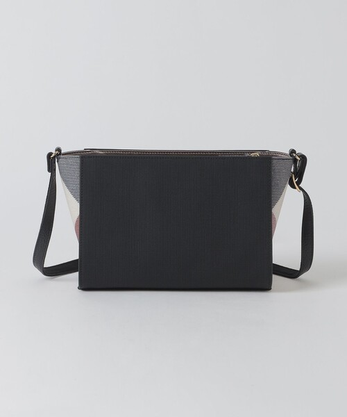 BLUE LABEL CRESTBRIDGE（ブルーレーベルクレストブリッジ）の「パーシャルクレストブリッジチェックPVCミニショルダー（ショルダーバッグ・レディース・ブラック・FREE）」の5枚目の写真