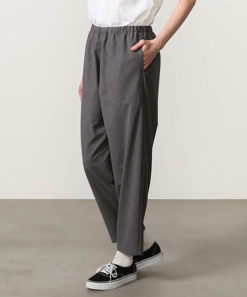 DANTON（ダントン）の「DANTON | ウールライクポリエステル イージーパンツ WOMEN（その他パンツ・レディース・サックスブルー/グレー・36）」の15枚目の写真