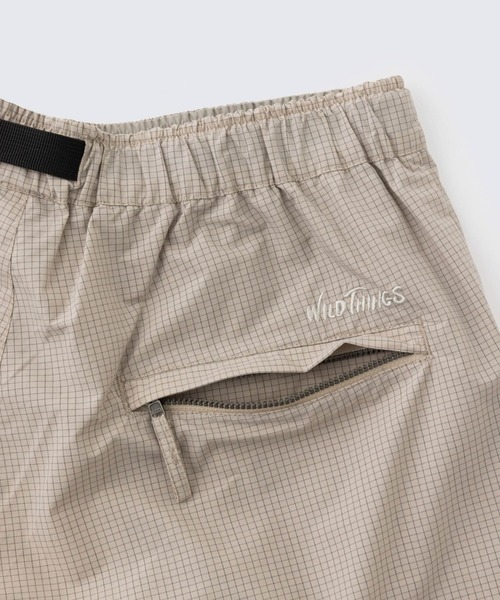 WILD THINGS（ワイルドシングス）の「スペースチェックオーバーパンツ│SPACE CHECK OVER PANTS（その他パンツ・メンズ・ブルー/ナチュラル/ダークネイビー・S/M/L/XL）」の12枚目の写真