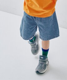 p.premier | カラーツイル&デニムワイドハーフパンツ(その他パンツ)