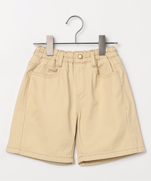 p.premier（ピードットプルミエ）の「カラーツイル&デニムワイドハーフパンツ（その他パンツ・キッズ・ブラウン/ベージュ/チャコール/パープル/ブルー・80/90/100/110/120/130/140）」の7枚目の写真