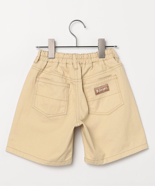 p.premier（ピードットプルミエ）の「カラーツイル&デニムワイドハーフパンツ（その他パンツ・キッズ・ブラウン/ベージュ/チャコール/パープル/ブルー・80/90/100/110/120/130/140）」の6枚目の写真