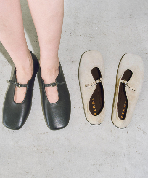 REMME(レメ)の「REMME/レメ MINIBELT FLAT(その他シューズ・レディース・ベージュ/ブラック・23.5cm/24cm/23cm/24.5cm)」の12枚目の写真