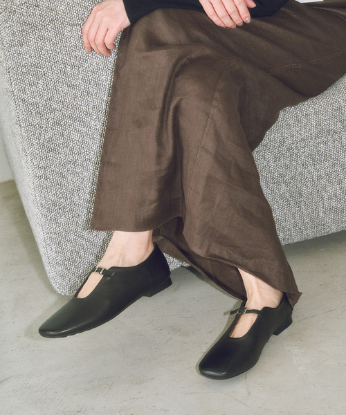 REMME(レメ)の「REMME/レメ MINIBELT FLAT(その他シューズ・レディース・ベージュ/ブラック・23.5cm/24cm/23cm/24.5cm)」の13枚目の写真