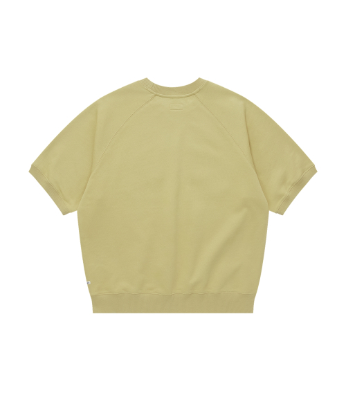 COVERNAT（カバーナット）の「アーチロゴスウェットハーフTシャツイエロー（Tシャツ/カットソー・レディース・その他・SMALL/MEDIUM/LARGE/X-LARGE/XX-LARGE）」の2枚目の写真