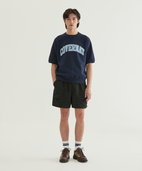 COVERNAT（カバーナット）の「アーチロゴスウェットハーフTシャツイエロー（Tシャツ/カットソー・レディース・その他・SMALL/MEDIUM/LARGE/X-LARGE/XX-LARGE）」の3枚目の写真