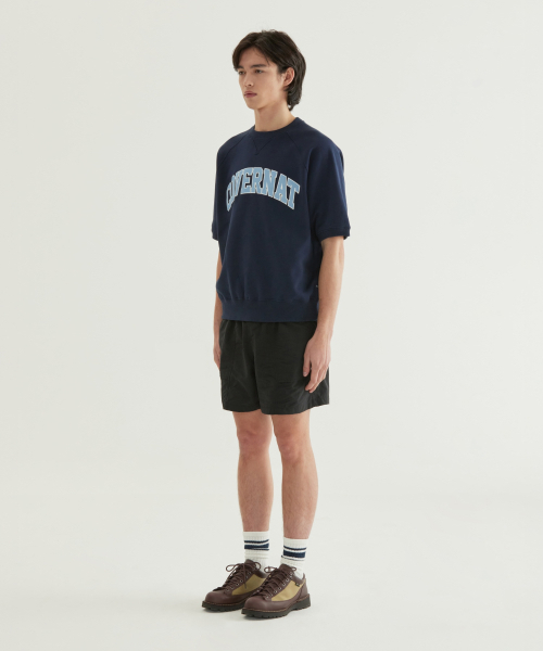 COVERNAT（カバーナット）の「アーチロゴスウェットハーフTシャツイエロー（Tシャツ/カットソー・レディース・その他・SMALL/MEDIUM/LARGE/X-LARGE/XX-LARGE）」の4枚目の写真