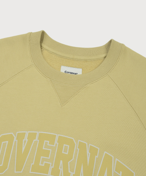 COVERNAT（カバーナット）の「アーチロゴスウェットハーフTシャツイエロー（Tシャツ/カットソー・レディース・その他・SMALL/MEDIUM/LARGE/X-LARGE/XX-LARGE）」の6枚目の写真