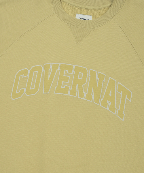 COVERNAT（カバーナット）の「アーチロゴスウェットハーフTシャツイエロー（Tシャツ/カットソー・レディース・その他・SMALL/MEDIUM/LARGE/X-LARGE/XX-LARGE）」の7枚目の写真