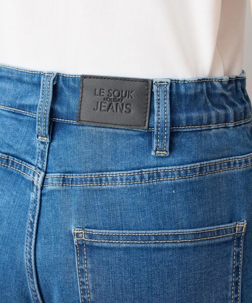 LE SOUK HOLIDAY(ルスークホリデー)の「ストレッチデニムワイドパンツ(その他パンツ・レディース・ネイビー/ブルー・M/L)」の22枚目の写真
