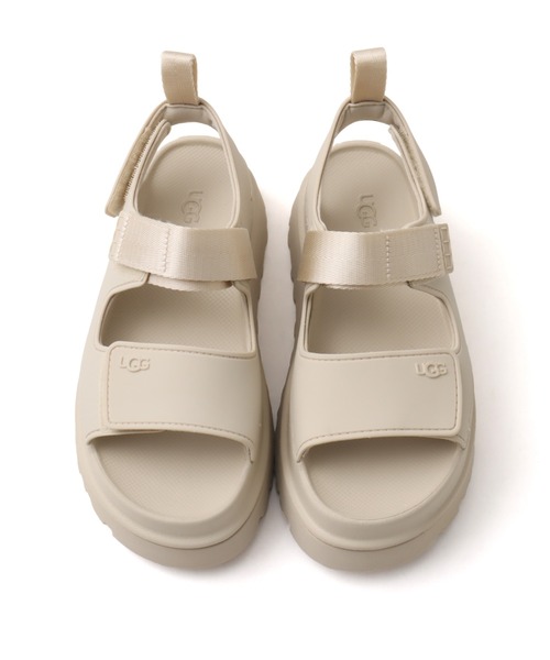 UGG(アグ)の「UGG GOLDENGLOW / アグ ゴールデングロウ(サンダル・レディース・アイボリー・22.0cm/23.0cm/24.0cm/25.0cm/26.0cm)」の1枚目の写真