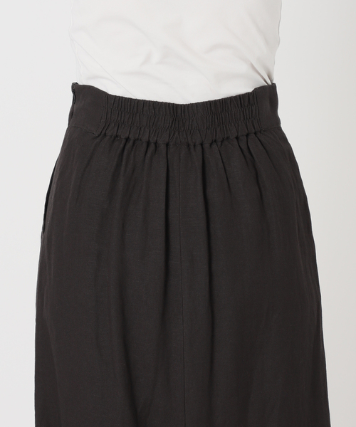 B.C STOCK（ベーセーストック）の「《S/Mサイズ展開》手洗い可 / リネンレーヨンストレートスカート（スカート・レディース・ブルー/ブラックミックス/スミクロ/カーキ・SMALL/MEDIUM）」の21枚目の写真