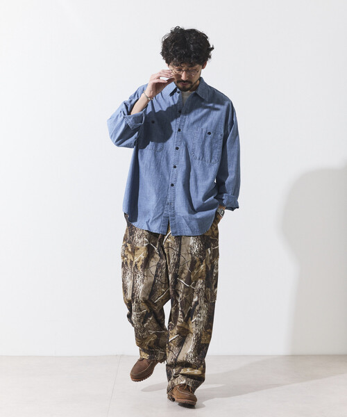 HINSON（ヒンソン）の「HINSON/ヒンソン 6Pkt Pants/6ポケット ツリーカモ カーゴパンツ（カーゴパンツ・メンズ・ブラウン/ブラック・SMALL/MEDIUM/LARGE）」の18枚目の写真