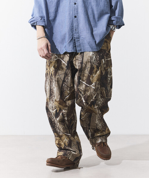 HINSON/ヒンソン 6Pkt Pants/6ポケット ツリーカモ カーゴパンツ