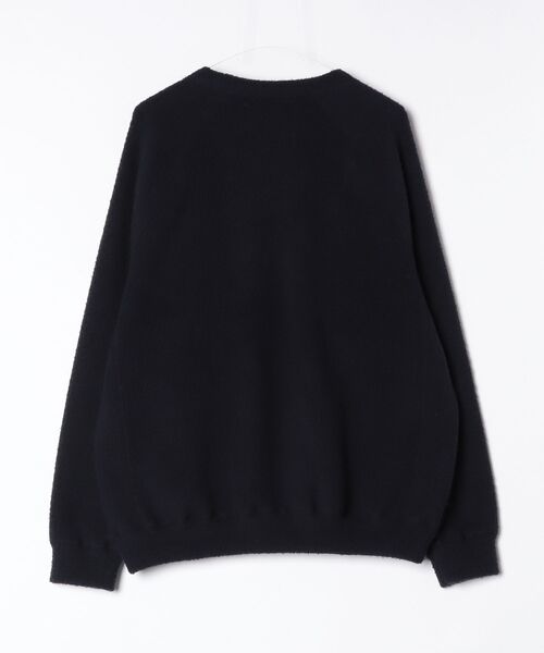 GOLD（ゴールド）の「GOLD / ゴールド：Super 140s WOOL FLEECE RAGLAN CREW NECK SHIRT：25B-GL69593[MUS]（ニット/セーター・メンズ・ネイビー・L/M）」の11枚目の写真
