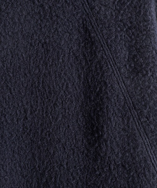 GOLD（ゴールド）の「GOLD / ゴールド：Super 140s WOOL FLEECE RAGLAN CREW NECK SHIRT：25B-GL69593[MUS]（ニット/セーター・メンズ・ネイビー・L）」の5枚目の写真