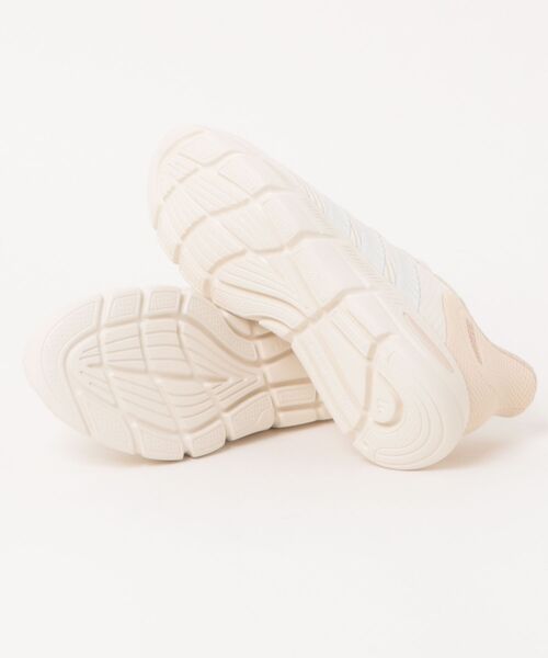 adidas（アディダス）の「adidas アディダス 【ハンズフリー】CF FLEX RAPIDFIT レディーススニーカー(CFフレックスラピッドフィット)（スニーカー・レディース・ホワイト・22.5cm/23.0cm/23.5cm/24.0cm/24.5cm/25.0cm）」の3枚目の写真