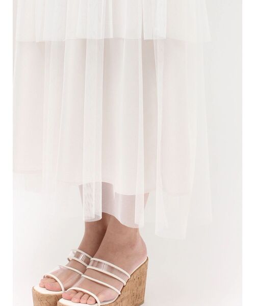 MERCURYDUO（マーキュリーデュオ）の「ジャケットドッキングワンピース（ワンピース・レディース・ライム/インディゴブルー/グレー・MEDIUM/SMALL）」の5枚目の写真